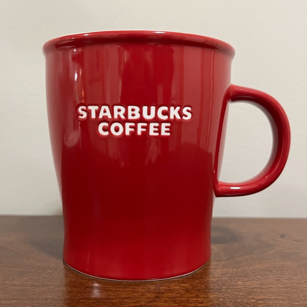 Starbucks Red Coffee Mug 14 oz